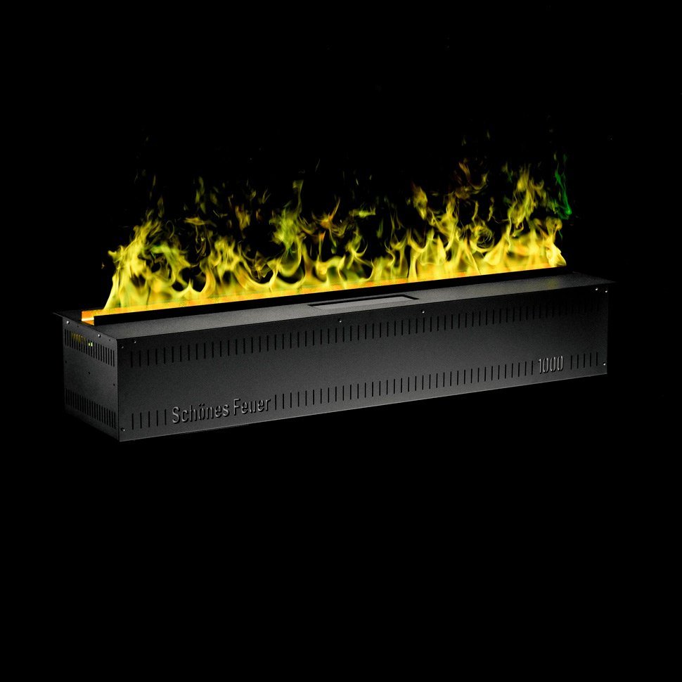 Электрический паровой камин Schones Feuer 3D Hot Line 1200 PRO черный