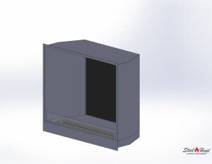 5722С Биокамин встраиваемый конусообразный на заказ