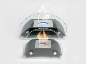 Биокамин настольный Lux Fire Мост S (черный)