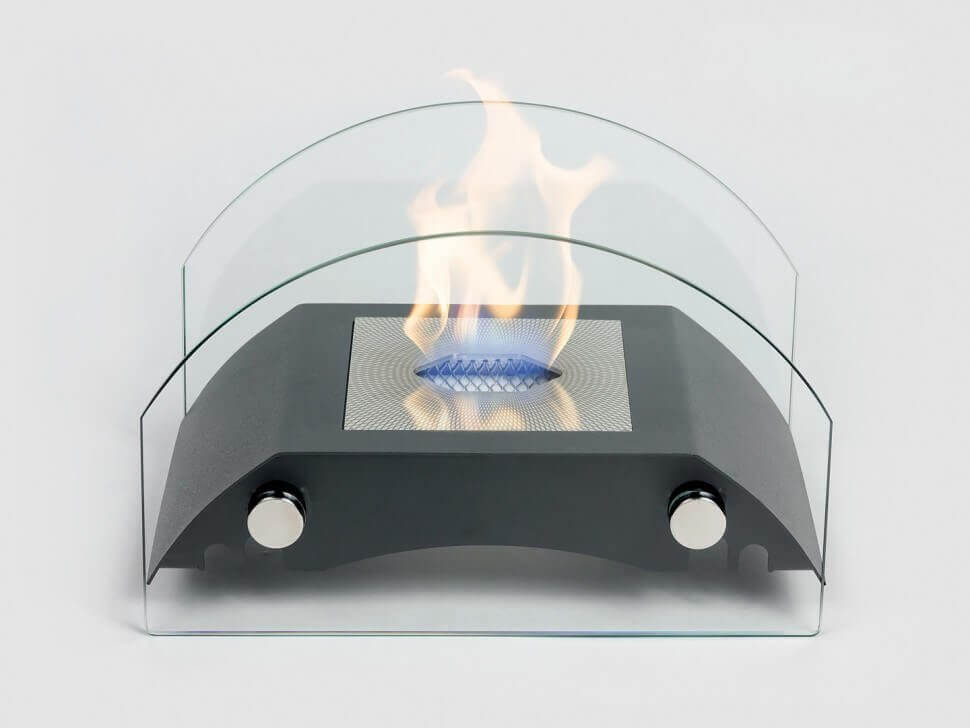 Биокамин настольный Lux Fire Мост S (черный)