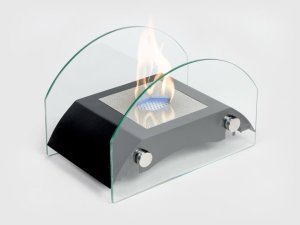 Биокамин настольный Lux Fire Мост S (черный)