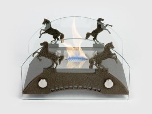 Биокамин настольный Lux Fire Графский мост S (бронза)