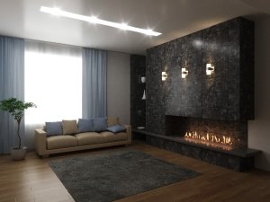 Автоматический биокамин Lux Fire Smart Flame 1300 RC