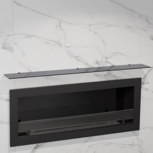 Стеклянная полка для биокамина Gray 700
