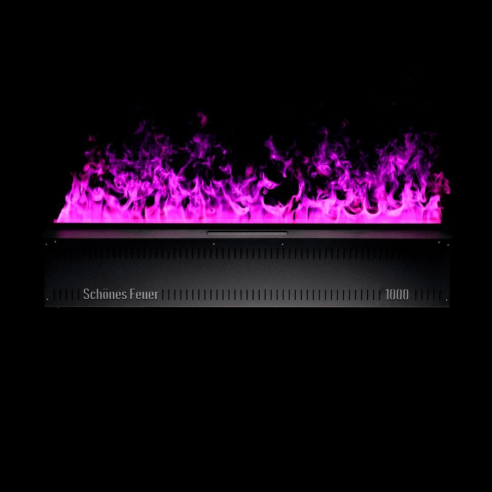 Электрический паровой камин Schones Feuer 3D Hot Line 2000 черный