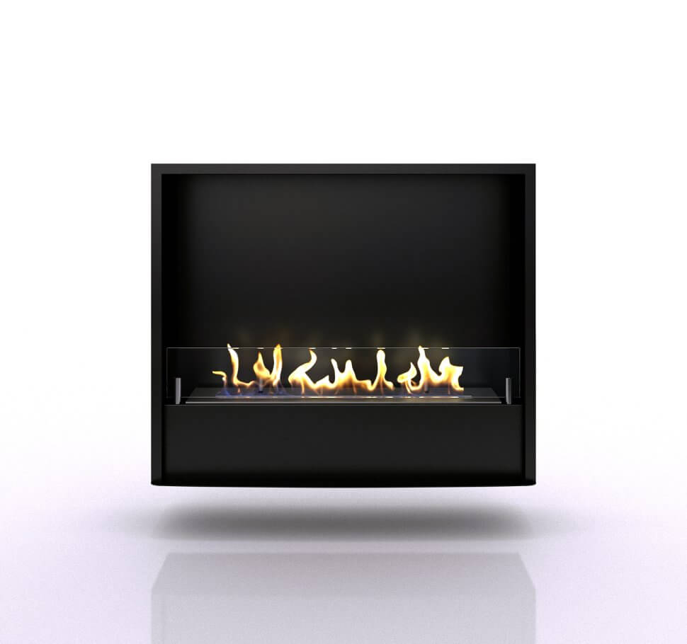 Биокамин в портале Firezo Vankuver Фактурный белый, стандарт